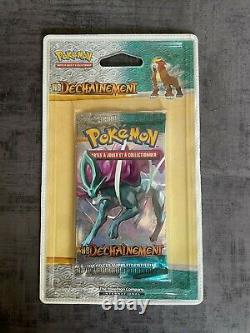 1 Booster Pokemon H. S Dechainement Neuf Sous Blister Ill. Suicune