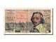 #101370 Billet, France, 10 Nouveaux Francs on 1000 Francs, 1955-1959 Overprint