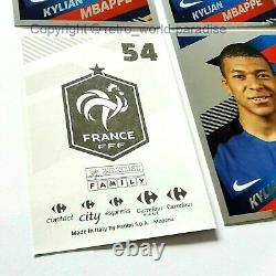 2018 PANINI MBAPPE Rookie x8 stickers NEW MINT WORLD CUP RUSSIA 2018 LIMITED