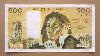 500 French Francs Banknote Five Hundred Francs France 1983 Obverse And Reverse