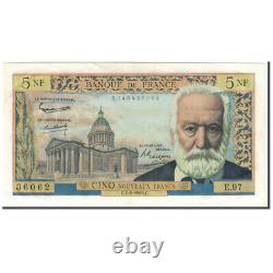 #592670 France, 5 Nouveaux Francs, 5 NF 1959-1965''Victor Hugo'', 1963-02-07