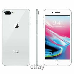 Apple iPhone 8 Plus 64Go Débloqué Smartphone iOS Argent A1897 (GSM)