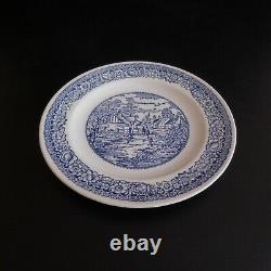 Assiette plate céramique faïence BP art nouveau Belle époque France N4313