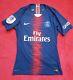 Bnwt Nike Fff France Psg Paris 18/19 Home Match Player Issue Pro Stock M Or L