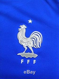 Bnwt Nike Fff Maillot Equipe France 16/17 Vapor Pro Stock Player Issue Match, M