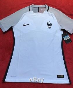 Bnwt Nike Fff Maillot Equipe France 17/18 Vapor Pro Stock Player Issue Match
