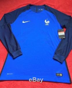 Bnwt Nike Fff Maillot Equipe France 17/18 Vapor Pro Stock Player Issue Match, L