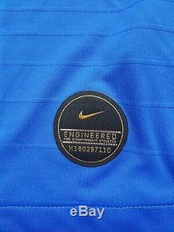 Bnwt Nike Fff Maillot Equipe France Centenaire 10 Mbappe Player Issue 7000 Ex, M