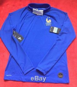 Bnwt Nike Fff Maillot Equipe France Centenaire Vapor Pro Stock Player Issue, L