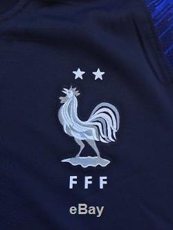 Bnwt Nike Fff Maillot Equipe France Wc 18/20 Vaporknit Player Issue 2 Stars, S