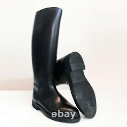 Bottes Paraboot Police French Boots Mollet XXL Calf Eu 43 Us 9 Uk 8.5 Bluf Rob