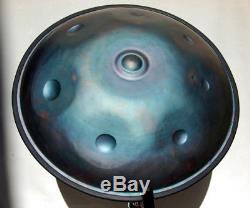 C minor handpan pro model Stickydrums 7+1 notes /video demo made in France