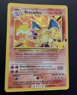 Carte Pokémon 25 Ans Dracaufeu Holo 4/102 Année 2021 Edition FR Célébrations