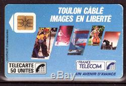 Carte Telephonique F22 Toulon Cable Etat Luxe Rare