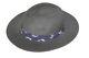 Chapeau Feutre LAROSE X Post Imperial Gris Grey Fedora Made in FRANCE T M