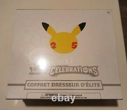 Coffret Dresseur délite de Célébrations (ETB) 25 ans Pokémon FRANÇAIS Neuf