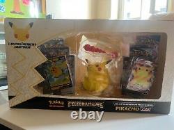 Coffret Pokémon Collection Premium Figurine Pikachu VMax 25 Ans Celebrations FR