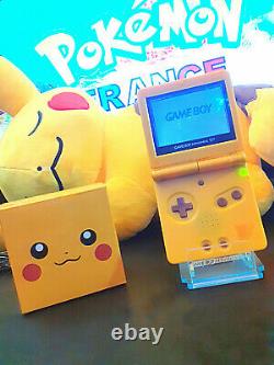 Console Nintendo Game Boy Advance SP Pikachu Limited Edition Pokemon
