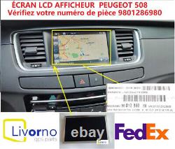 Écran LCD Afficheur Peugeot 508 Citroen Ds5 9801286980 / 98 012 869 80