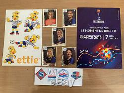Extra Stickers Panini Wc France 2019 Women 5 Mint Shiny Silver Stickers