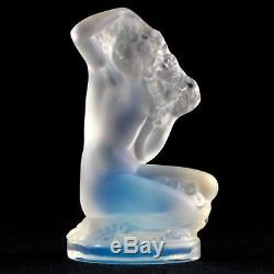 FEMME NUE Cristal Opalescent RENÉ LALIQUE FRANCE Art Nouveau Crystal Figurine