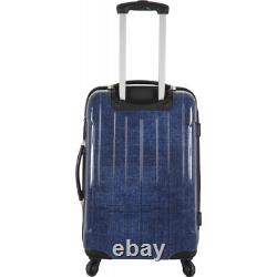 FRANCE BAG Valise 70 cm rigide en polycarbonate pour long séjour Navy Jeans