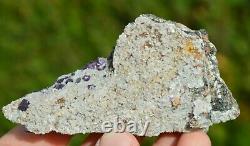 Fluorite 111 grammes Buxières-les-Mines, Moulins, Allier, France