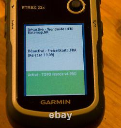 GPS Randonnee GARMIN ETREX 32X avec carte IGN TOPO France V4 PRO