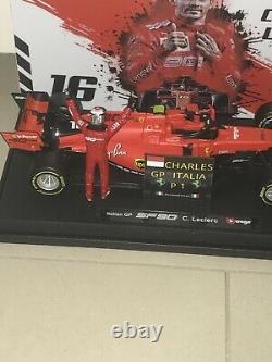 Grand Prix De Monza 2019 1/18 Ferrari SF90 90 Years Formula 1 16 Charles Leclerc