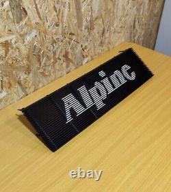 Grille Alpine GTA neuve avec inscription Alpine
