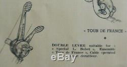 HURET ensemble TOUR DE FRANCE 1955 Spécial LOUISON BOBET