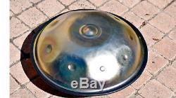 Handpan prototype 46cm Stickydrums 8+1 notes /video demo made in France