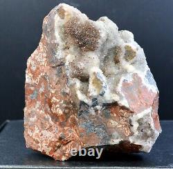 Hématite & jaspe rouge quartz 474 grammes Saphoz, Esmoulières, France