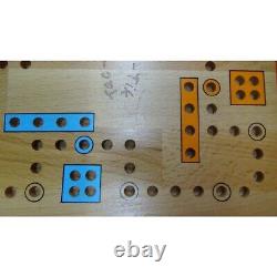 Jeu de société Tac-Tik en bois avec plateau modulable 2 à 6 joueurs