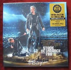Johnny Hallyday Rare Coffret Stade de France 98 Edité à 2000 EX. Neuf Sous Blist