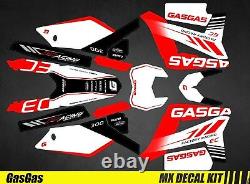 Kit Déco Moto pour / Mx Decal Kit for Gas Gas EC Factory Racing