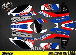 Kit Déco Moto pour / Mx Decal Kit for Sherco 6 Days France 2017