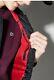 Lacoste Blouson Bomber Homme (t48/s) Noir/rouge Neuf Avec Étiquettes