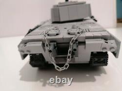 Lego WW2 Panther brick with instructions and minifigure