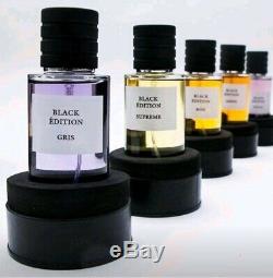 Lot de 8 parfums Collection Privé Bois N°1 d'argent Black Edition