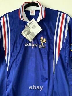 MAILLOT FFF FRANCE 1996 Équipe De France Euro 96 FootballShirt Camiseta Jersey