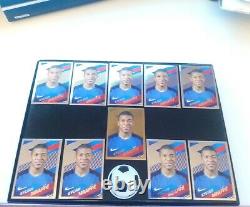 MBAPPE PANINI 2018 WC PSA 10 Rookie X 10 NEW MINT STICKERS 9 SILVER +1 GOLD