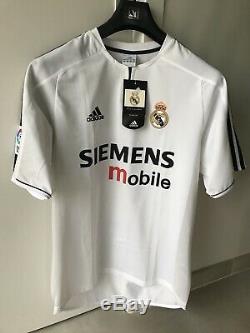 Maillot shirt REAL MADRID Beckham 2002-2003 Adidas BNWT (zidane france ronaldo)