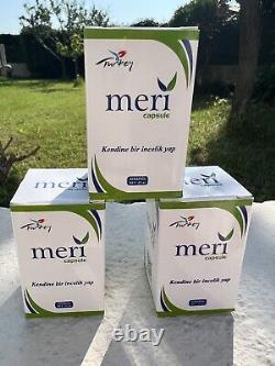 Meri Tea Thé LOT DE 3 BOITES 30 Gélules mincir Regime Detox Coupe faim Naturel