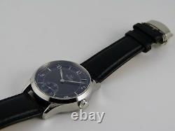 Montre CLASSIC BLACK SUNRAY 41mm PURE MECANIQUE Type Unitas 6498 SAPHIR watch