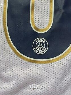 Nike France Psg Paris 14/15 Away Dri-fit Ucl Match Player Issue Ibrahimovic 10 L