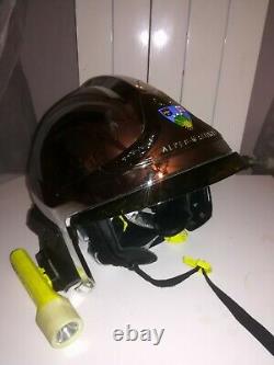 Nouveau casque Pompier F1 Xf Msa Gallet SDIS 06 ALPES-MARITIMES