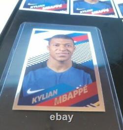 PANINI MBAPPE ROOKIE PSA 10 GOLD & SILVER 1 BOX SEALED russia 2018 carrefour