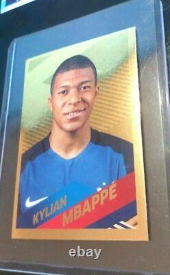 PANINI MBAPPE ROOKIE PSA 10 GOLD & SILVER 1 BOX SEALED russia 2018 carrefour