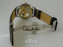 PIECE UNIQUE montre squelette 6498 ETA UNITAS Swiss Skeleton watch Uhr